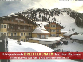 Obraz podglądu z kamery internetowej Obertauern - Hotel Breitlehenalm